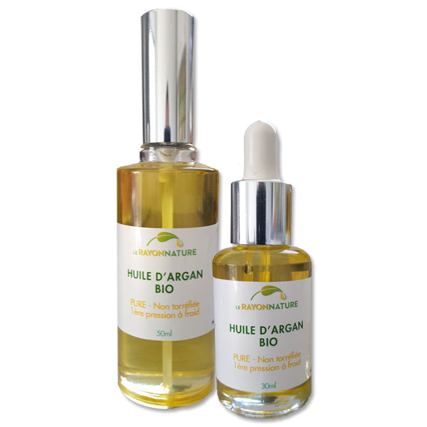 Huile d'Argan bio. Pure. Non torréfiée. 1ère pression à froid.