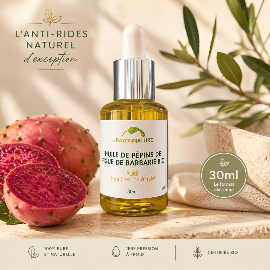 Huile de pépins de figue de Barbarie bio - 30ml – Le plus choisi
