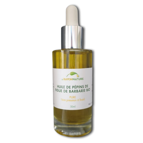 Huile de pépins de figue de Barbarie bio - 50ml - Format économique