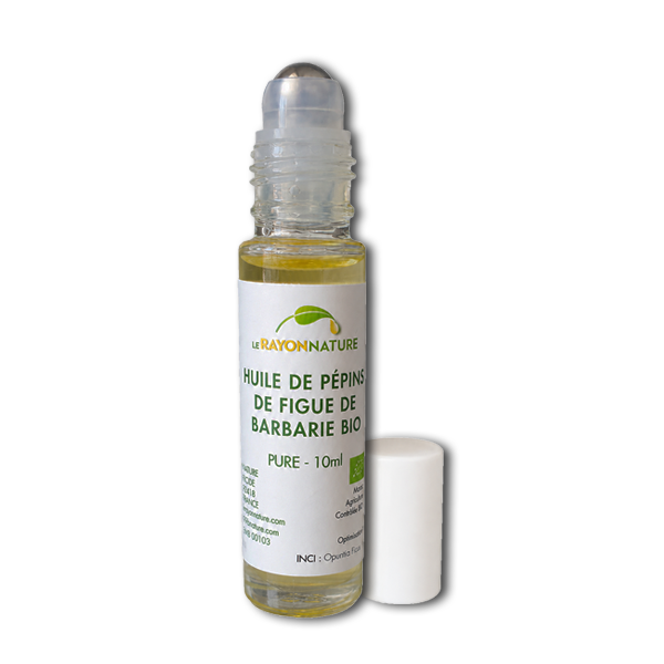 Roll-on huile de pépins de figue de Barbarie bio – 10 ml