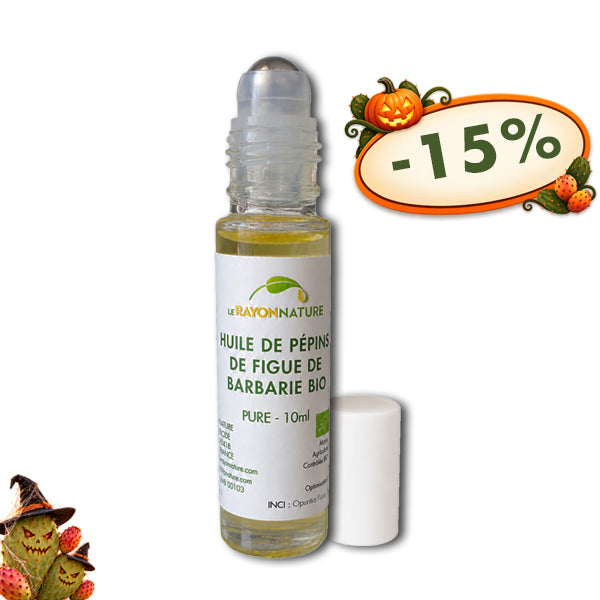 Roll-on huile de pépins de figue de Barbarie bio – 10 ml